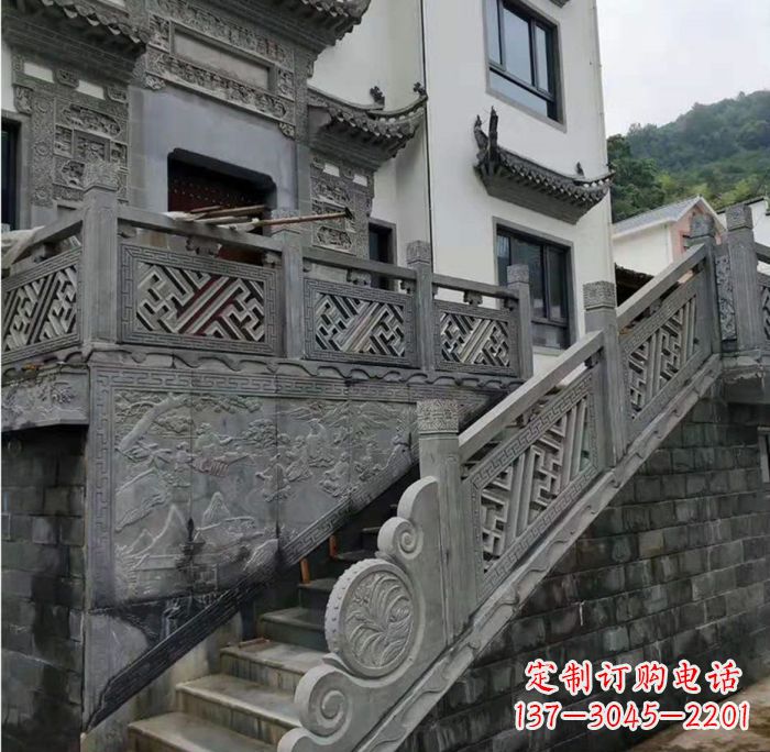 陕西新款仿古石栏板,让您的家园更加美丽