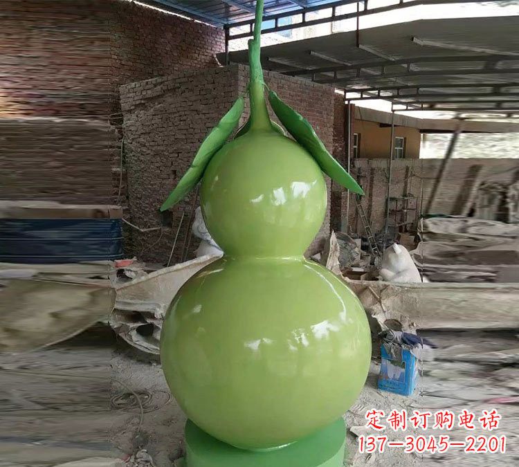 陕西玻璃钢葫芦雕塑——艺术中的精美之作