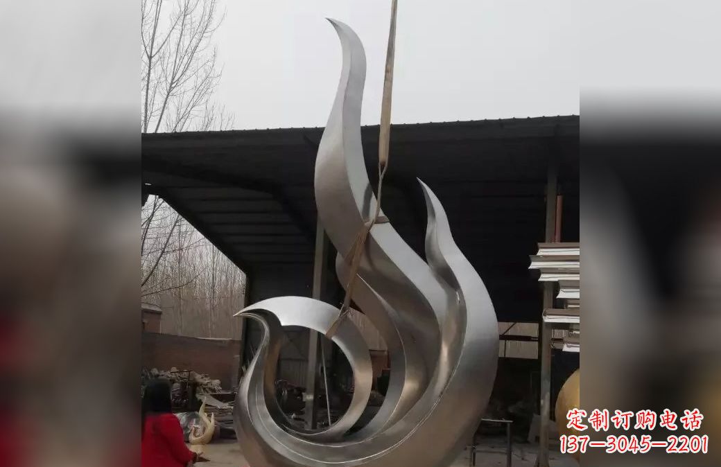 陕西精美不锈钢凤凰雕塑