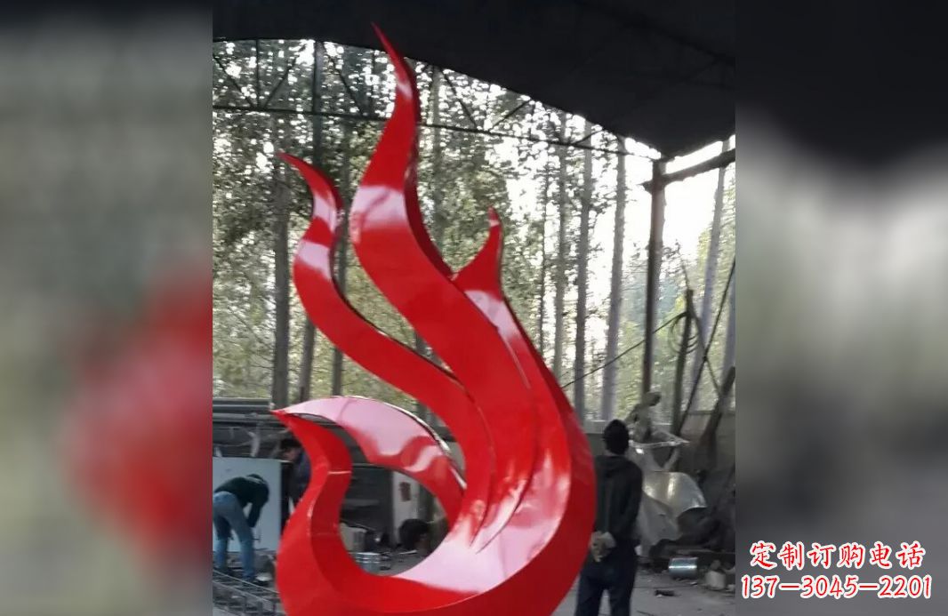 陕西不锈钢凤凰雕塑美轮美奂