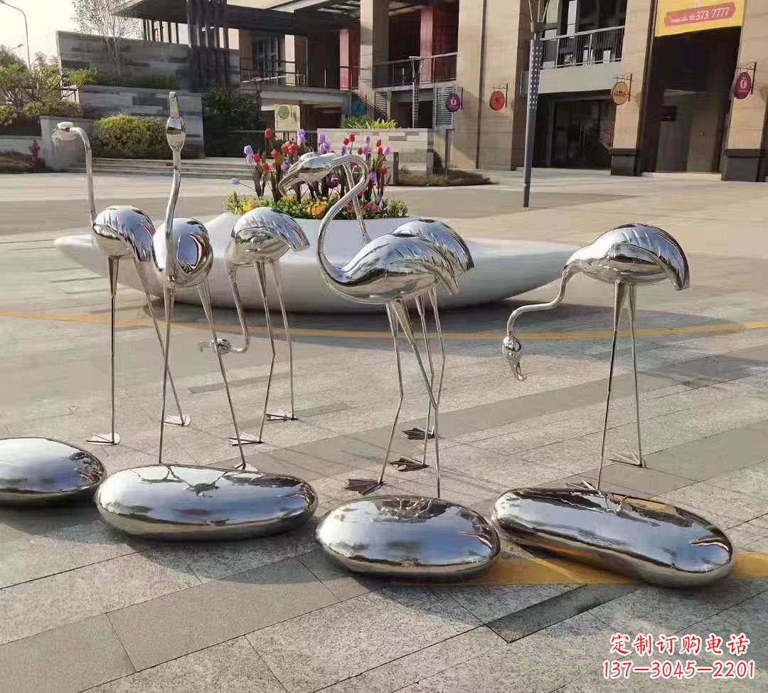 陕西鹅卵石雕塑不锈钢公园的美丽礼物