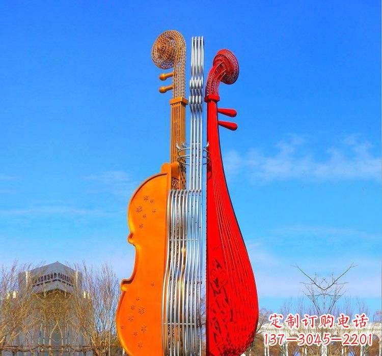陕西钢琴雕塑灵魂之声