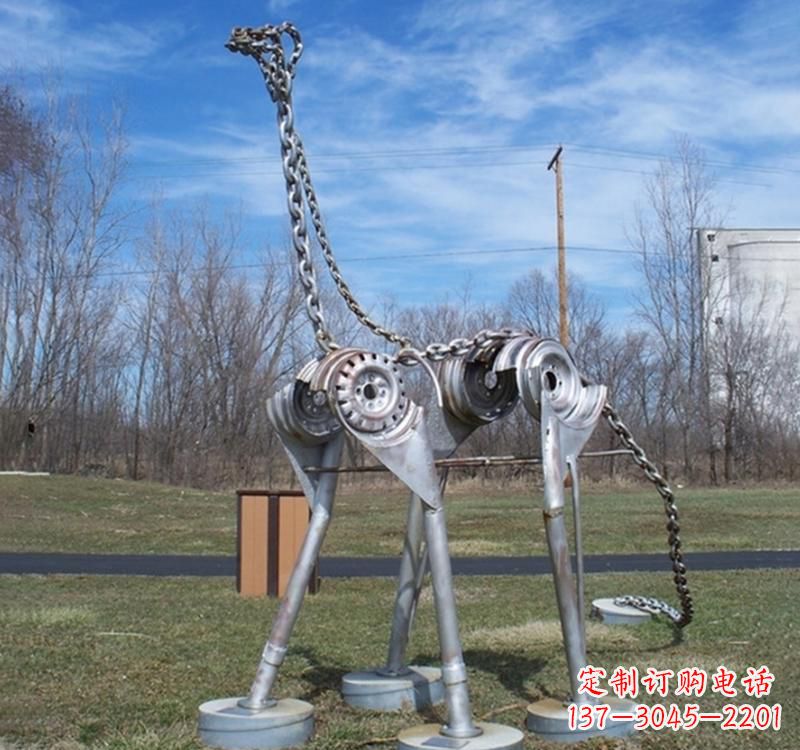 陕西不锈钢恐龙雕塑集艺术与自然于一体