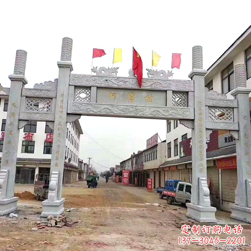陕西传统文化的珍贵遗产——牌坊雕塑