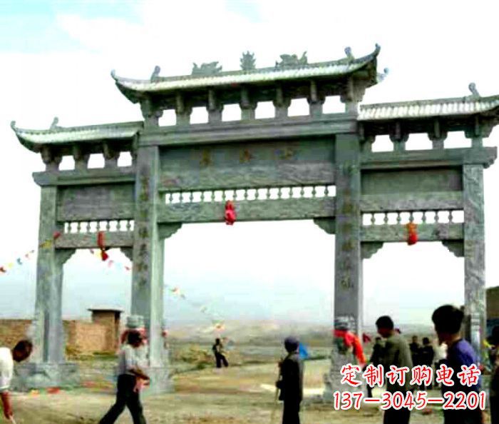 陕西该牌坊雕塑