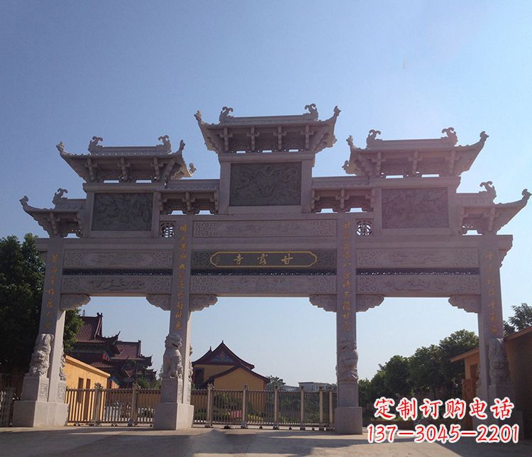 陕西牌坊雕塑——传承民间艺术的精髓