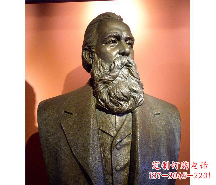 陕西达尔文校园铜雕塑传承自然之美