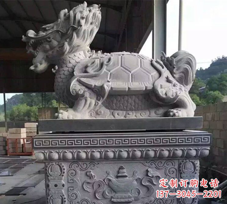 陕西中领雕塑 | 手工制作大理石龙雕塑