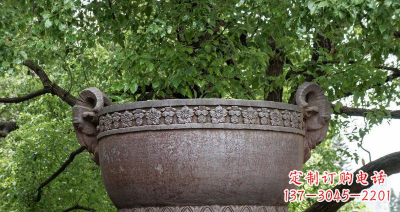 陕西中领雕塑仿古水缸铜雕