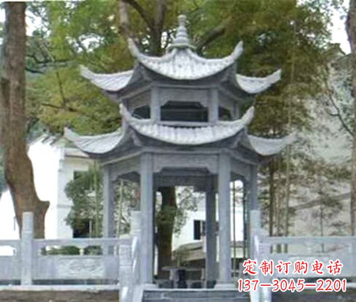 陕西中领雕塑凉亭石雕——传承古典精髓,融情于雕塑之中