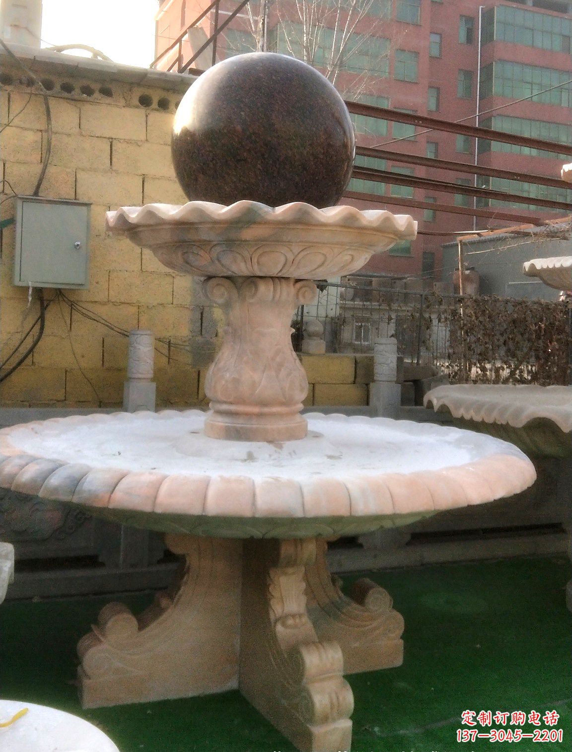 陕西专业定制风水球雕塑