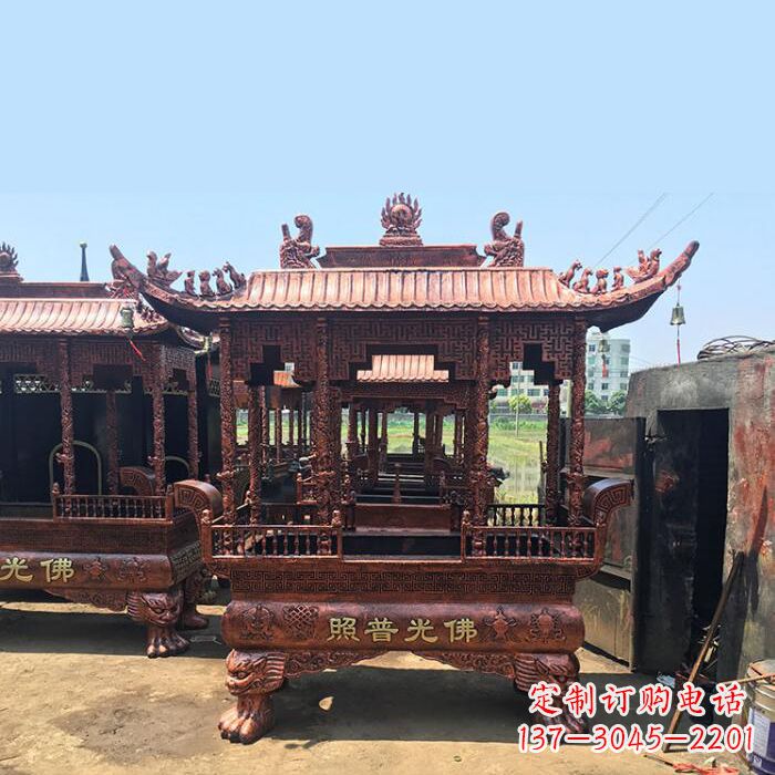 陕西精美铜香炉雕塑
