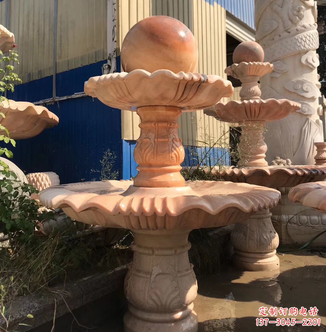 陕西各类石雕风水球