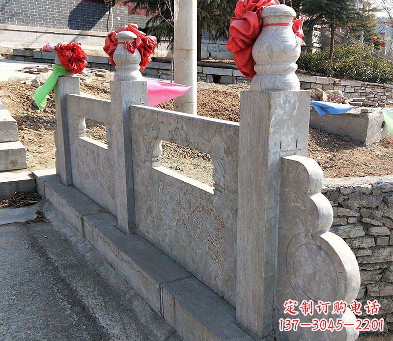 陕西公园定制石栏板雕塑