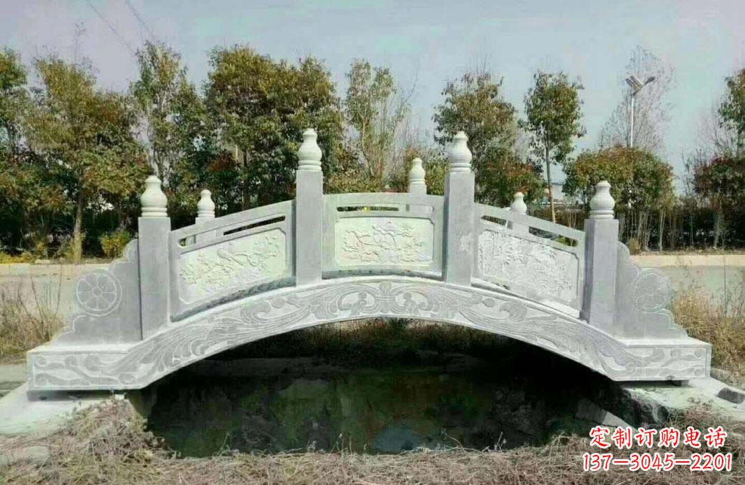 陕西 传承古朴,抒发艺术,精致石桥雕塑