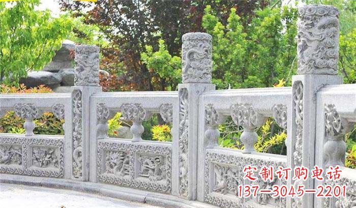 陕西公园仿古石栏板_1