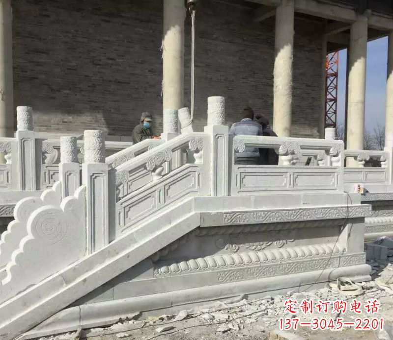 陕西超凡精美的大理石栏板雕塑