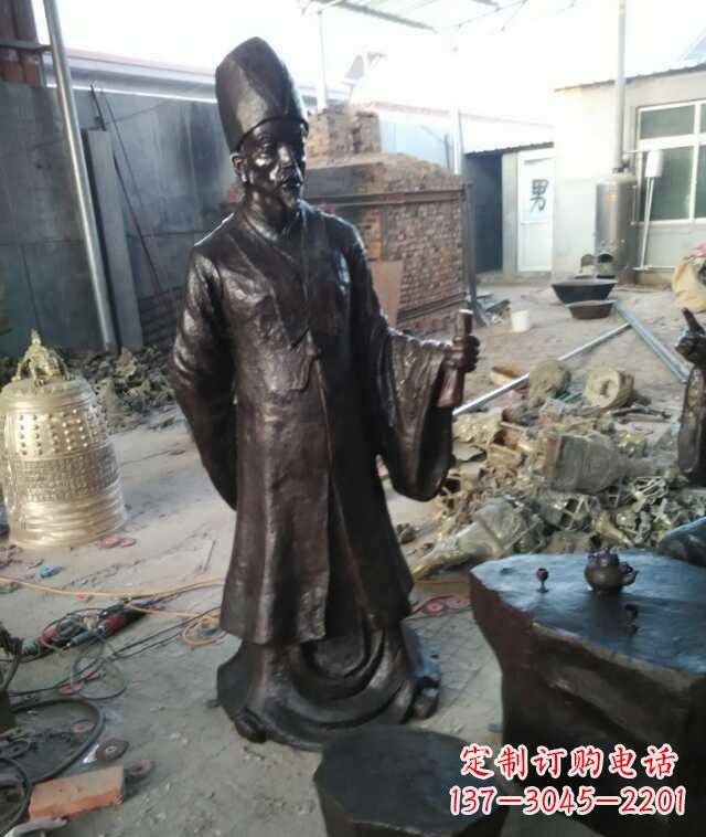 陕西精美雕塑，展现古代名医李时珍的传奇