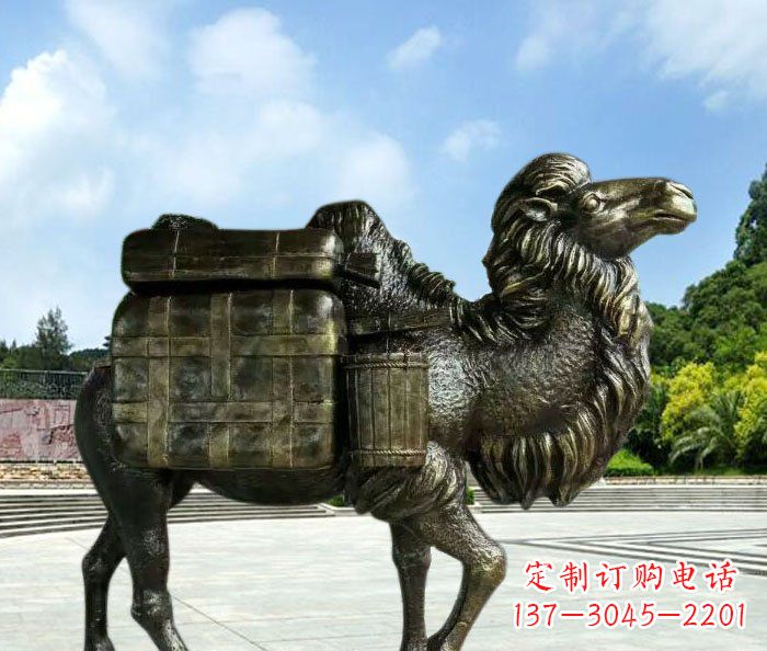 陕西铜骆驼雕塑:让传统的艺术回归