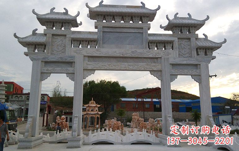 陕西石牌坊雕刻