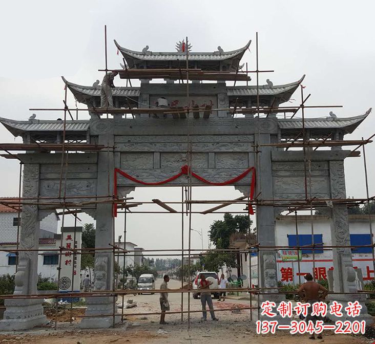 陕西石牌坊雕塑