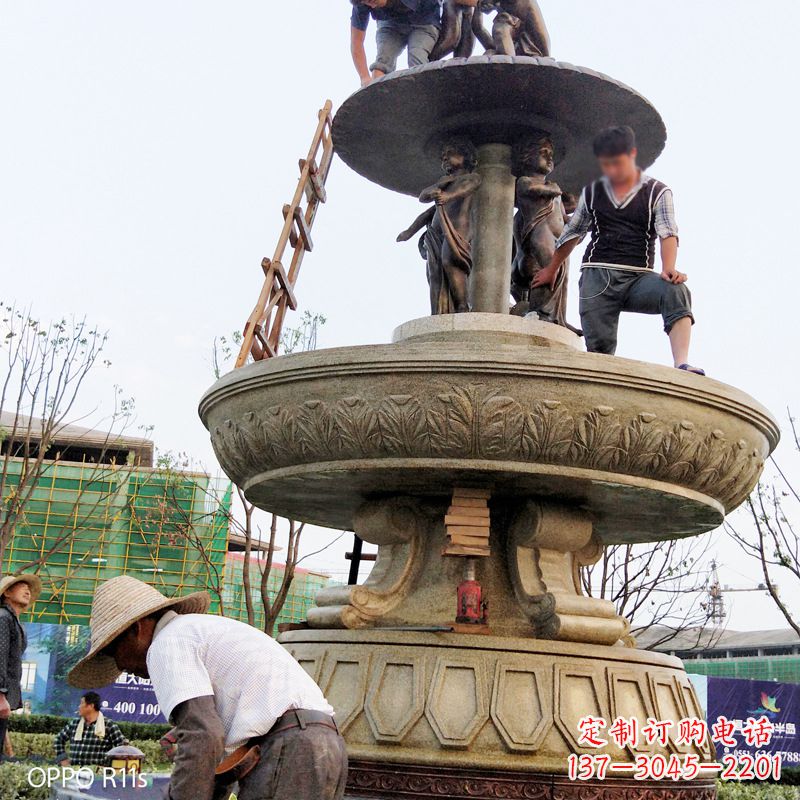 陕西水头石雕喷泉