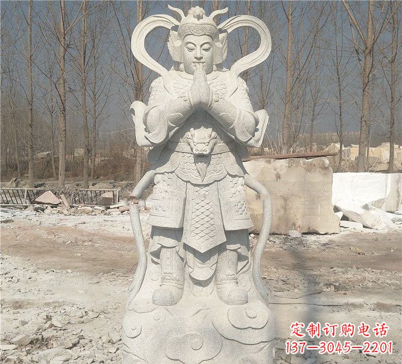 陕西寺庙韦陀菩萨雕塑