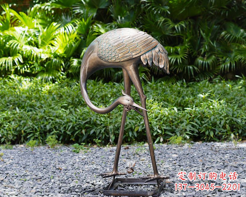 陕西仙鹤雕塑喷泉