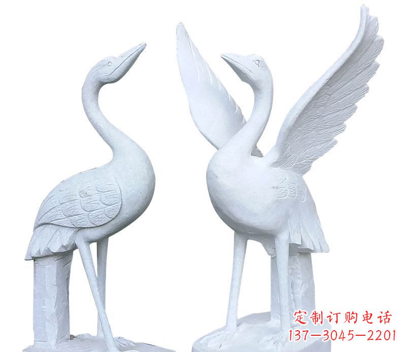 陕西仙鹤公园动物石雕