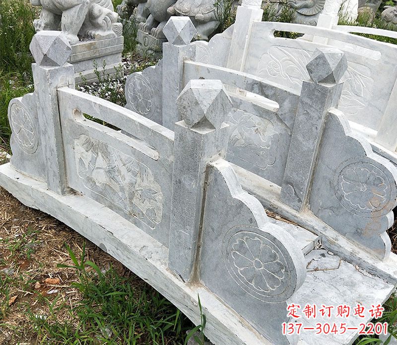 陕西园林仿古石拱桥景观石雕 (2)