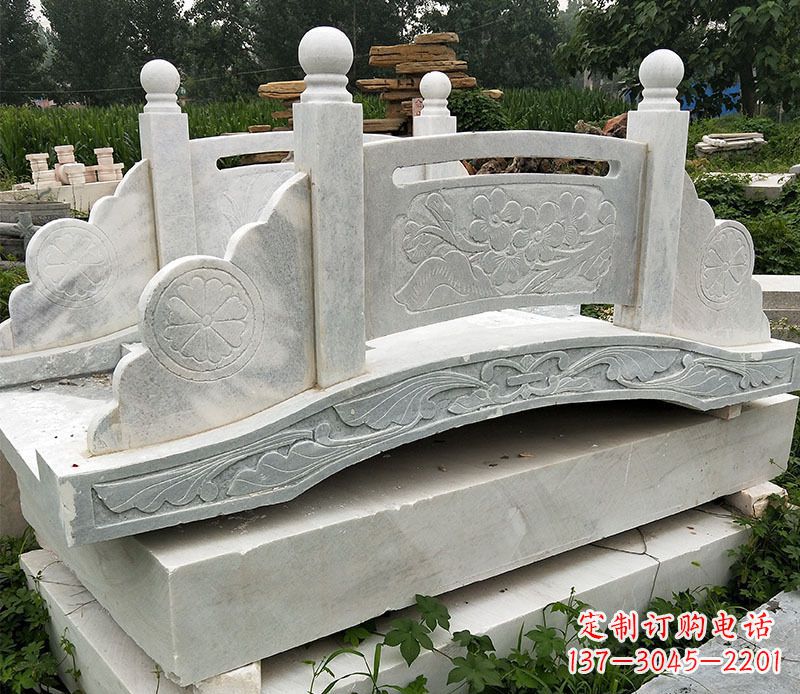 陕西园林仿古石拱桥景观石雕