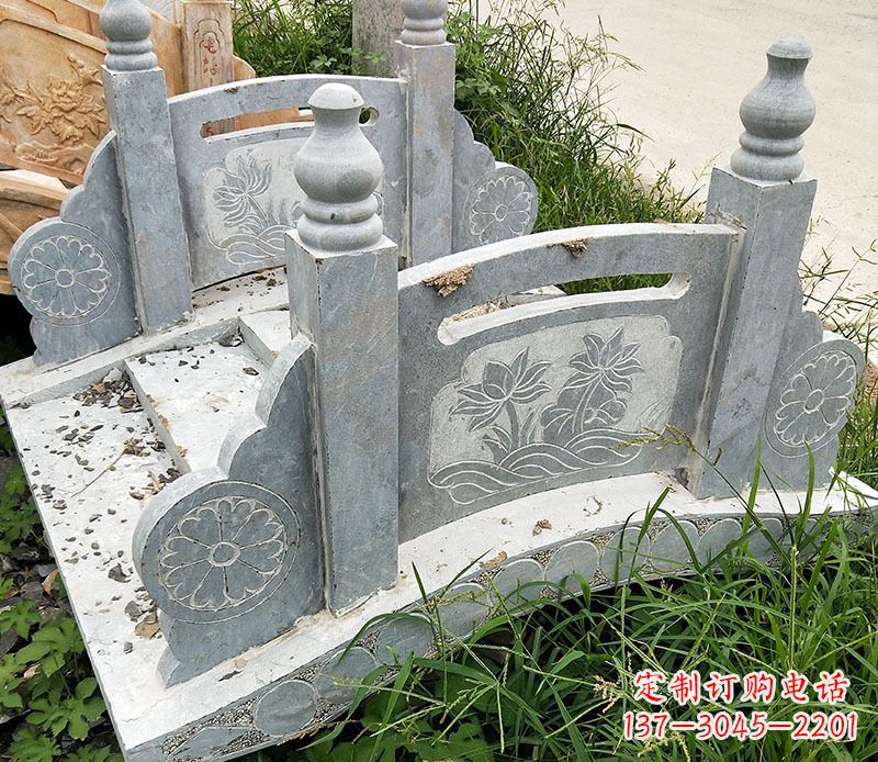 陕西园林仿古石栏板景观石雕_1 (2)