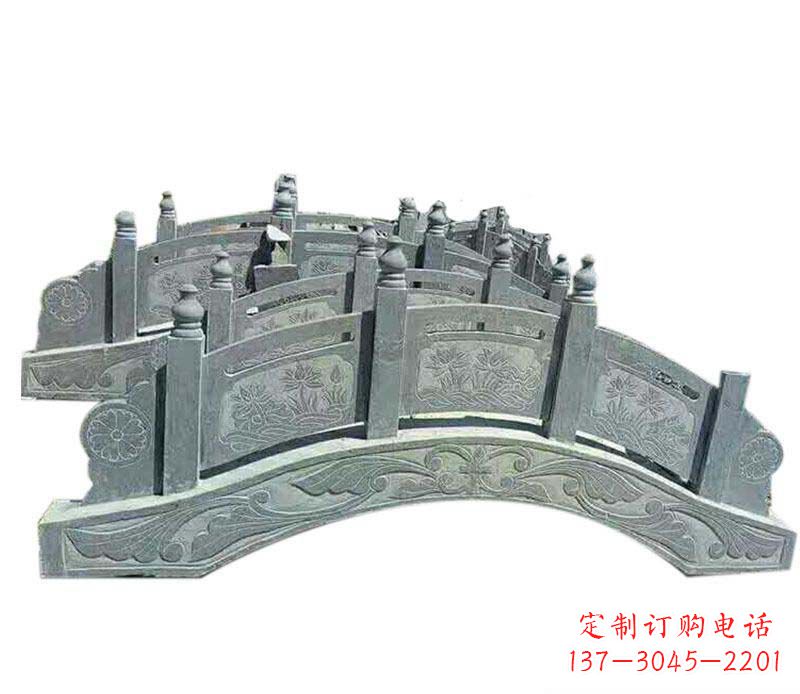 陕西园林仿古石栏板景观石雕_2