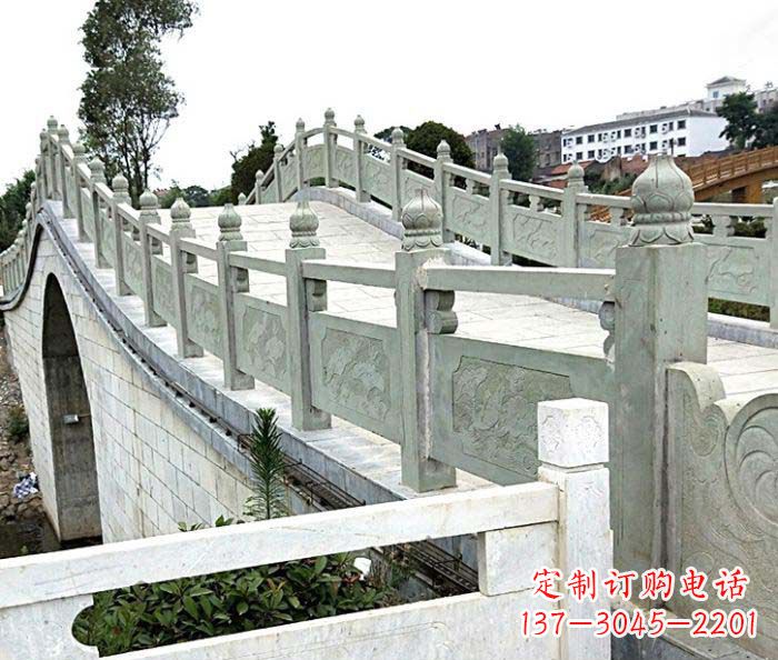 陕西园林景观大理石栏板石雕 (3)